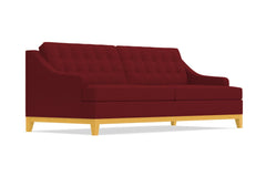 Bannister Queen Size Sleeper Sofa Bed :: Leg Finish: Natural / Sleeper Option: Deluxe Innerspring Mattress