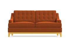 Bannister Apartment Size Sofa :: Leg Finish: Natural / Size: Apartment Size - 69&quot;w