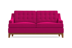 Bannister Loveseat :: Leg Finish: Pecan / Size: Loveseat - 61"w