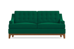 Bannister Loveseat :: Leg Finish: Pecan / Size: Loveseat - 61&quot;w