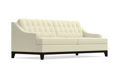 Bannister Queen Size Sleeper Sofa Bed :: Leg Finish: Espresso / Sleeper Option: Memory Foam Mattress