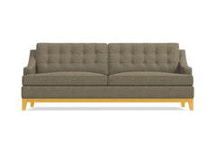 Bannister Queen Size Sleeper Sofa Bed :: Leg Finish: Natural / Sleeper Option: Deluxe Innerspring Mattress