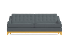 Bannister Queen Size Sleeper Sofa Bed :: Leg Finish: Natural / Sleeper Option: Deluxe Innerspring Mattress