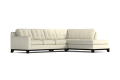 Brentwood 2pc Sectional Sofa :: Leg Finish: Espresso / Configuration: RAF - Chaise on the Right