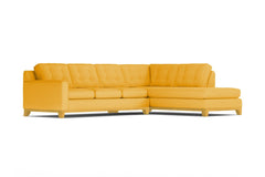 Brentwood 2pc Sectional Sofa :: Leg Finish: Natural / Configuration: RAF - Chaise on the Right