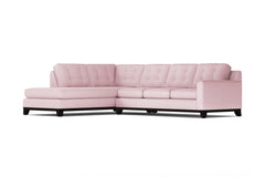 Brentwood 2pc Sectional Sofa :: Leg Finish: Espresso / Configuration: LAF - Chaise on the Left