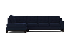 Brentwood 2pc Sectional Sofa :: Leg Finish: Espresso / Configuration: LAF - Chaise on the Left