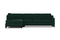 Brentwood 2pc Sectional Sofa :: Leg Finish: Espresso / Configuration: LAF - Chaise on the Left