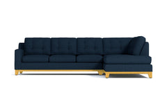 Brentwood 2pc Sectional Sofa :: Leg Finish: Natural / Configuration: RAF - Chaise on the Right