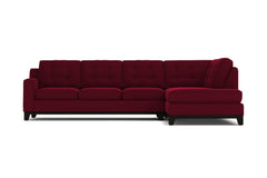 Brentwood 2pc Sectional Sofa :: Leg Finish: Espresso / Configuration: RAF - Chaise on the Right