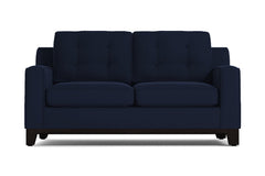 Brentwood Twin Size Sleeper Sofa Bed :: Leg Finish: Espresso / Sleeper Option: Memory Foam Mattress