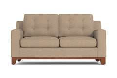 Brentwood Loveseat :: Leg Finish: Pecan / Size: Loveseat Size - 62&quot;w