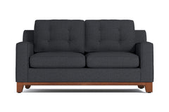 Brentwood Loveseat :: Leg Finish: Pecan / Size: Loveseat Size - 62&quot;w