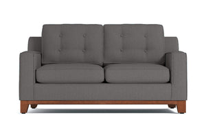 Brentwood Loveseat :: Leg Finish: Pecan / Size: Loveseat Size - 62