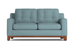 Brentwood Loveseat :: Leg Finish: Pecan / Size: Loveseat Size - 62&quot;w