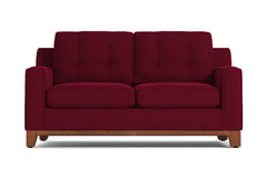 Brentwood Apartment Size Sofa :: Leg Finish: Pecan / Size: Apartment Size - 72&quot;w