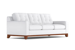 Brentwood Queen Size Sleeper Sofa Bed :: Leg Finish: Pecan / Sleeper Option: Deluxe Innerspring Mattress