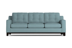 Brentwood Queen Size Sleeper Sofa Bed :: Leg Finish: Espresso / Sleeper Option: Deluxe Innerspring Mattress