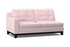 Brentwood Left Arm Apartment Size Sofa :: Leg Finish: Espresso / Configuration: LAF - Chaise on the Left