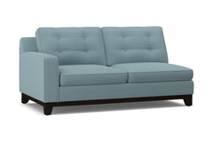 Brentwood Left Arm Apartment Size Sofa :: Leg Finish: Espresso / Configuration: LAF - Chaise on the Left