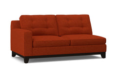 Brentwood Left Arm Apartment Size Sofa :: Leg Finish: Espresso / Configuration: LAF - Chaise on the Left