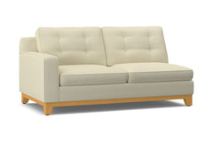 Brentwood Left Arm Apartment Size Sofa :: Leg Finish: Natural / Configuration: LAF - Chaise on the Left