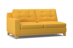 Brentwood Left Arm Apartment Size Sofa :: Leg Finish: Natural / Configuration: LAF - Chaise on the Left