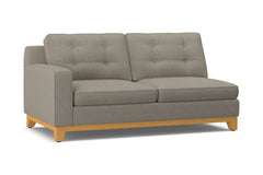 Brentwood Left Arm Apartment Size Sofa :: Leg Finish: Natural / Configuration: LAF - Chaise on the Left