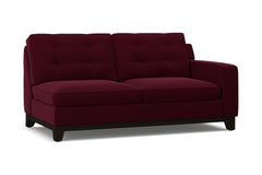 Brentwood Right Arm Apartment Size Sofa :: Leg Finish: Espresso / Configuration: RAF - Chaise on the Right