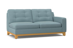 Brentwood Right Arm Apartment Size Sofa :: Leg Finish: Natural / Configuration: RAF - Chaise on the Right