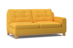 Brentwood Right Arm Apartment Size Sofa :: Leg Finish: Natural / Configuration: RAF - Chaise on the Right