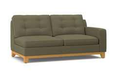 Brentwood Right Arm Apartment Size Sofa :: Leg Finish: Natural / Configuration: RAF - Chaise on the Right