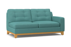 Brentwood Right Arm Apartment Size Sofa :: Leg Finish: Natural / Configuration: RAF - Chaise on the Right