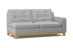 Brentwood Right Arm Apartment Size Sofa :: Leg Finish: Natural / Configuration: RAF - Chaise on the Right