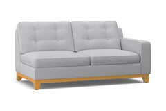 Brentwood Right Arm Apartment Size Sofa :: Leg Finish: Natural / Configuration: RAF - Chaise on the Right