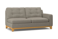 Brentwood Right Arm Apartment Size Sofa :: Leg Finish: Natural / Configuration: RAF - Chaise on the Right