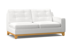 Brentwood Right Arm Apartment Size Sofa :: Leg Finish: Natural / Configuration: RAF - Chaise on the Right