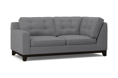 Brentwood Left Arm Corner Apt Size Sofa :: Leg Finish: Espresso / Configuration: LAF - Chaise on the Left
