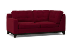 Brentwood Left Arm Corner Apt Size Sofa :: Leg Finish: Espresso / Configuration: LAF - Chaise on the Left