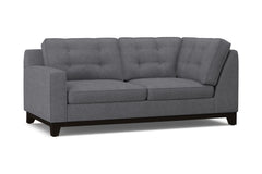 Brentwood Left Arm Corner Apt Size Sofa :: Leg Finish: Espresso / Configuration: LAF - Chaise on the Left