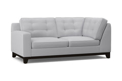 Brentwood Left Arm Corner Apt Size Sofa :: Leg Finish: Espresso / Configuration: LAF - Chaise on the Left