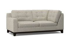 Brentwood Left Arm Corner Apt Size Sofa :: Leg Finish: Espresso / Configuration: LAF - Chaise on the Left