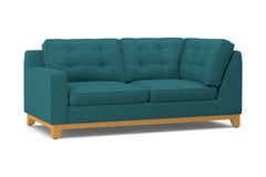 Brentwood Left Arm Corner Apt Size Sofa :: Leg Finish: Natural / Configuration: LAF - Chaise on the Left