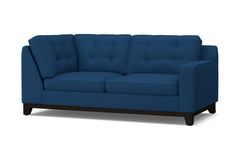 Brentwood Right Arm Corner Apt Size Sofa :: Leg Finish: Espresso / Configuration: RAF - Chaise on the Right