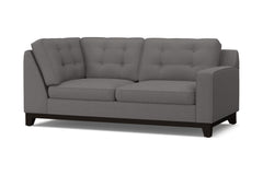 Brentwood Right Arm Corner Apt Size Sofa :: Leg Finish: Espresso / Configuration: RAF - Chaise on the Right