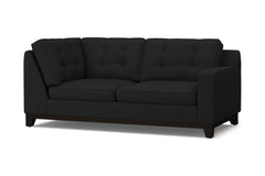 Brentwood Right Arm Corner Apt Size Sofa :: Leg Finish: Espresso / Configuration: RAF - Chaise on the Right