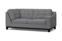 Brentwood Right Arm Corner Apt Size Sofa :: Leg Finish: Espresso / Configuration: RAF - Chaise on the Right