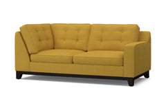 Brentwood Right Arm Corner Apt Size Sofa :: Leg Finish: Espresso / Configuration: RAF - Chaise on the Right