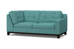 Brentwood Right Arm Corner Apt Size Sofa :: Leg Finish: Espresso / Configuration: RAF - Chaise on the Right