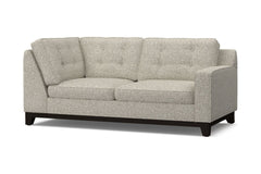 Brentwood Right Arm Corner Apt Size Sofa :: Leg Finish: Espresso / Configuration: RAF - Chaise on the Right